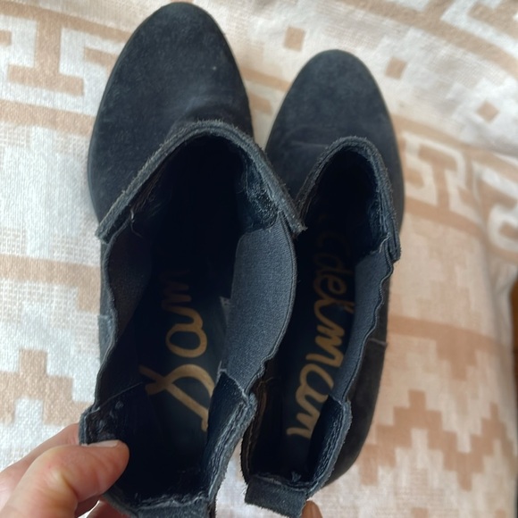 Sam Edelman 7.5 Black suede booties - Picture 4 of 5